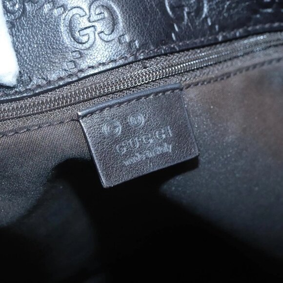 GUCCI Tote Bag Canvas Outlet Brown Gold 279153 Auth bs26148 - Picture 13 of 16